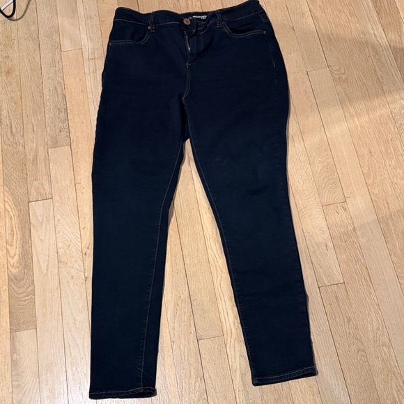 miami Denim - Miami High Rise Super Skinny Jeans - dark denim